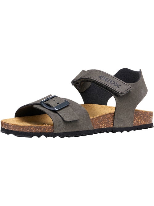 Sandale Cuir Enfant Geox Ghita - Kiabi