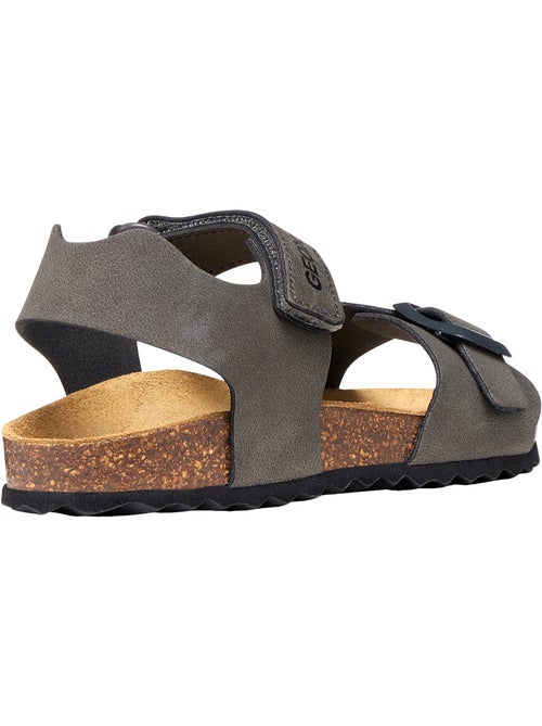 Sandale Cuir Enfant Geox Ghita - Kiabi
