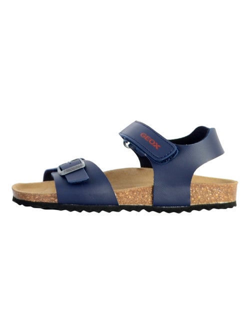 Sandale Cuir Enfant Geox Ghita - Kiabi