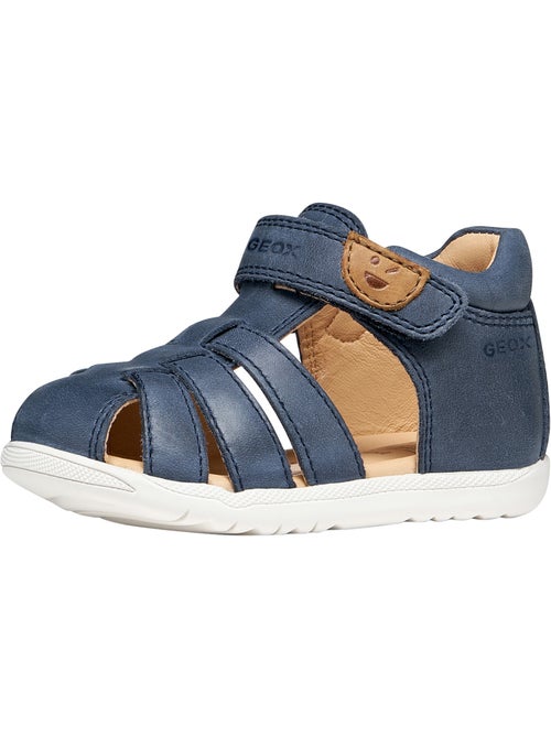 Sandale Cuir Enfant Geox Macchia B254VA - Kiabi