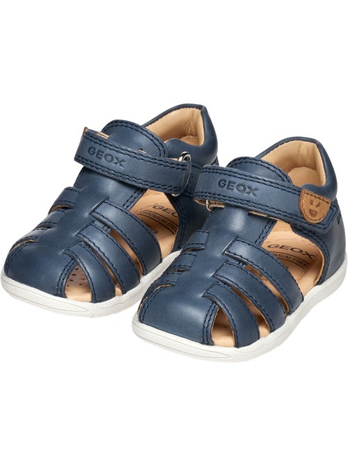 Sandale Cuir Enfant Geox Macchia B254VA - Kiabi