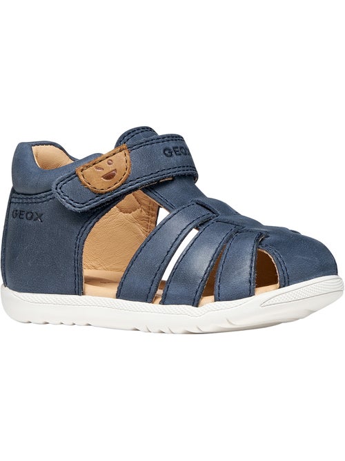 Sandale Cuir Enfant Geox Macchia B254VA - Kiabi
