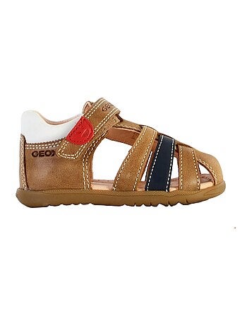 Sandale Cuir Enfant Geox Macchia B254VA