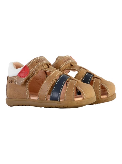 Sandale Cuir Enfant Geox Macchia B254VA - Kiabi