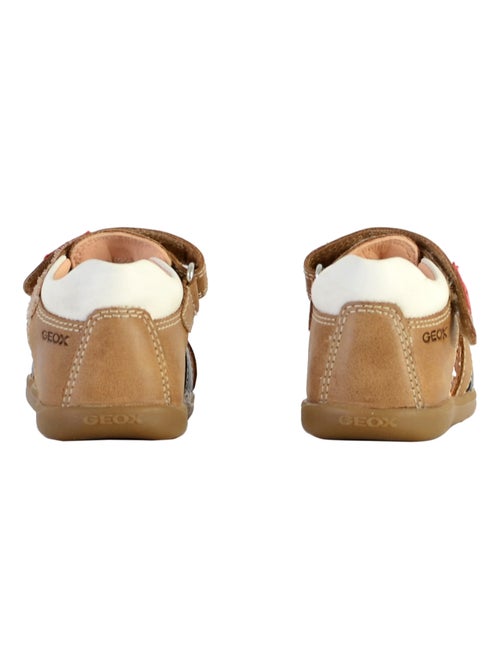 Sandale Cuir Enfant Geox Macchia B254VA - Kiabi