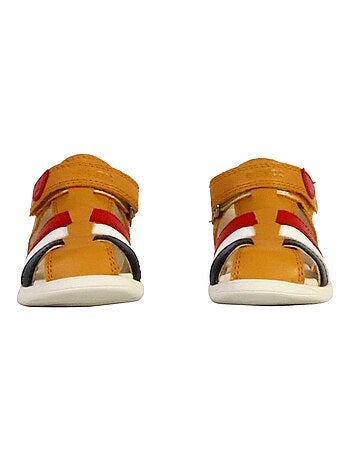 Sandale Cuir Enfant Geox Macchia B254VA