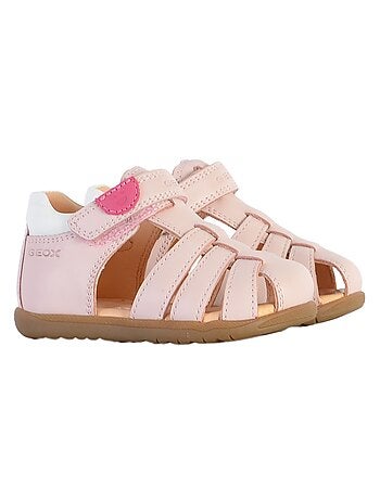 Sandale Cuir Enfant Geox Macchia B254VA