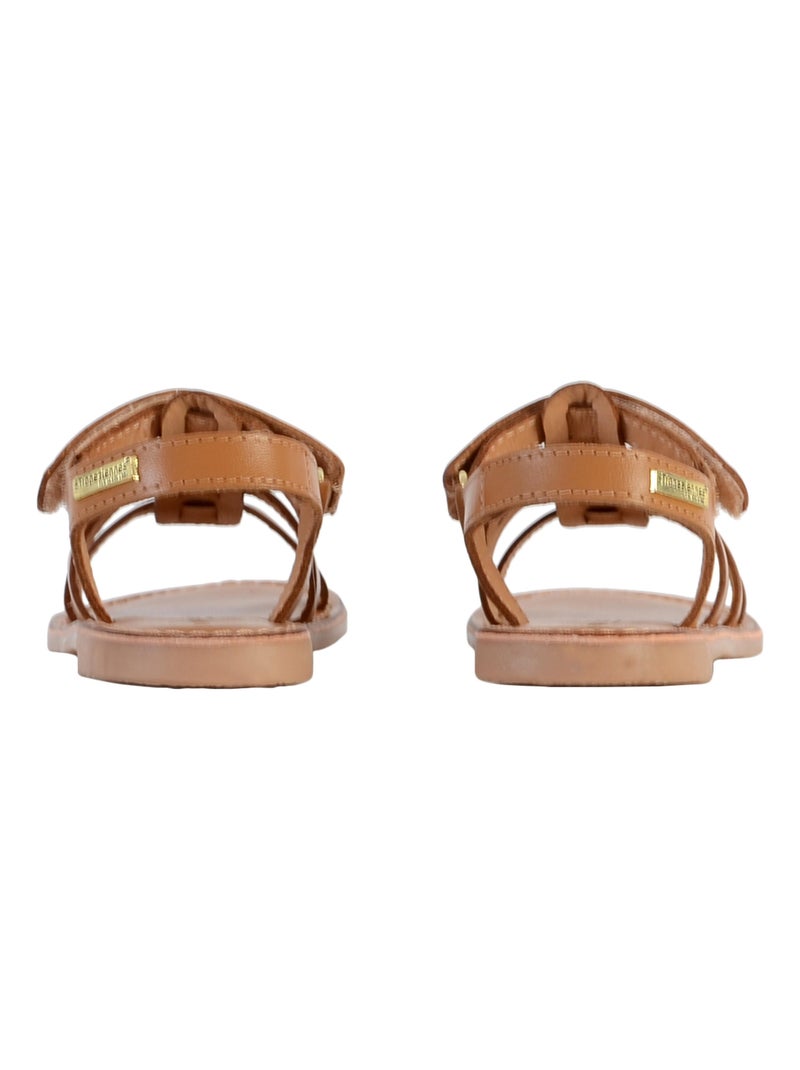 Sandale Cuir Enfant Les Tropeziennes Badox 423 Marron - Kiabi