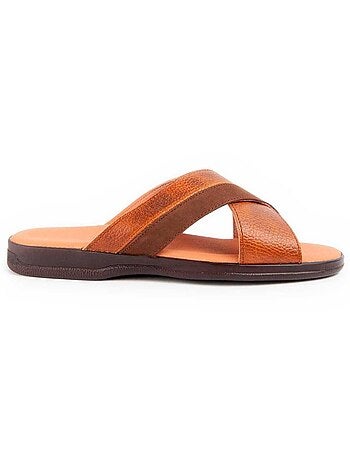 Sandale Cuir Naturel Purapiel