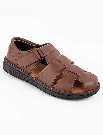 Sandale Cuir Naturel Purapiel
