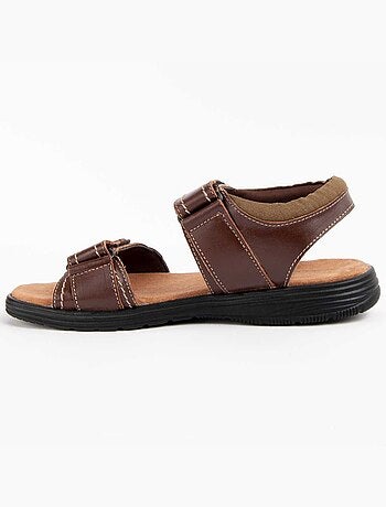 Sandale Cuir Naturel Purapiel