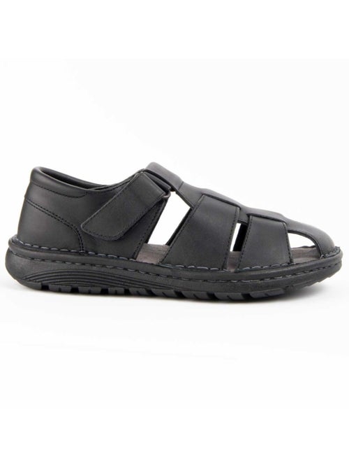 Sandale Cuir Naturel Purapiel - Kiabi