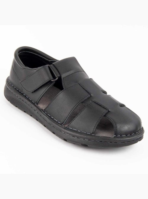 Sandale Cuir Naturel Purapiel - Kiabi