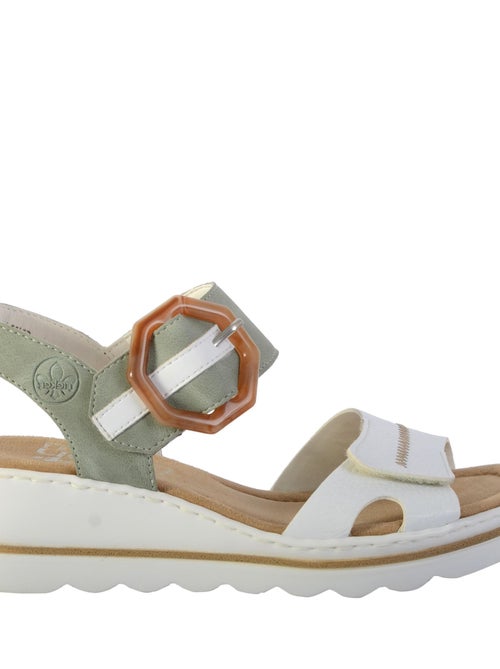 Sandale Cuir Rieker Kaukakus - Kiabi