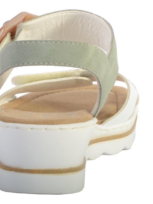 Sandale Cuir Rieker Kaukakus - Kiabi