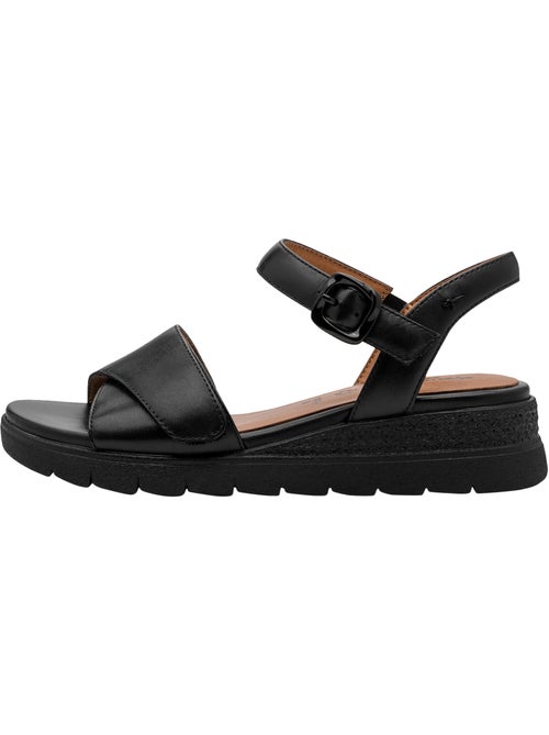 Sandale cuir tamaris comfort - Kiabi