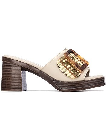 Sandale décontractée à talon