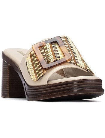 Sandale décontractée à talon