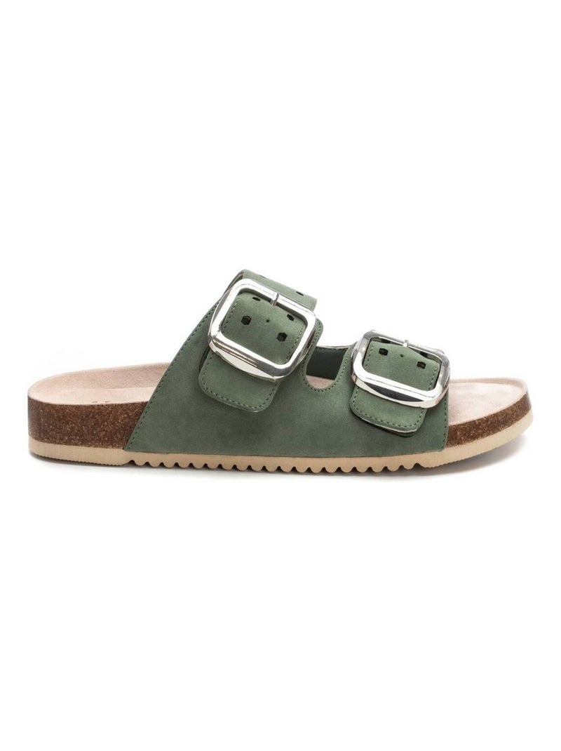Sandale décontractée Kaki - Kiabi