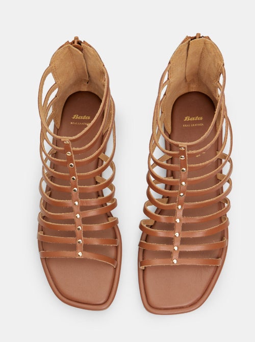 Sandale en cuir BATA - Kiabi Sandale en cuir BATA - Kiabi