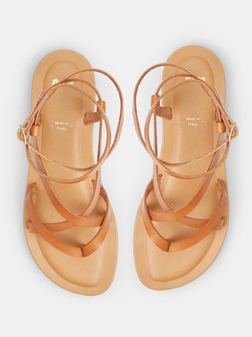 Sandale en cuir BATA - Kiabi