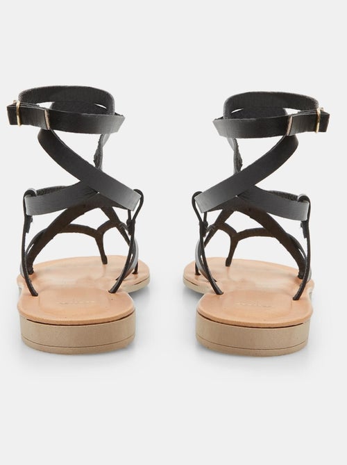 Sandale en cuir BATA - Kiabi