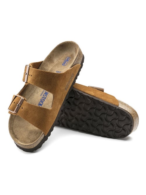Sandale en Cuir Birkenstock - Kiabi