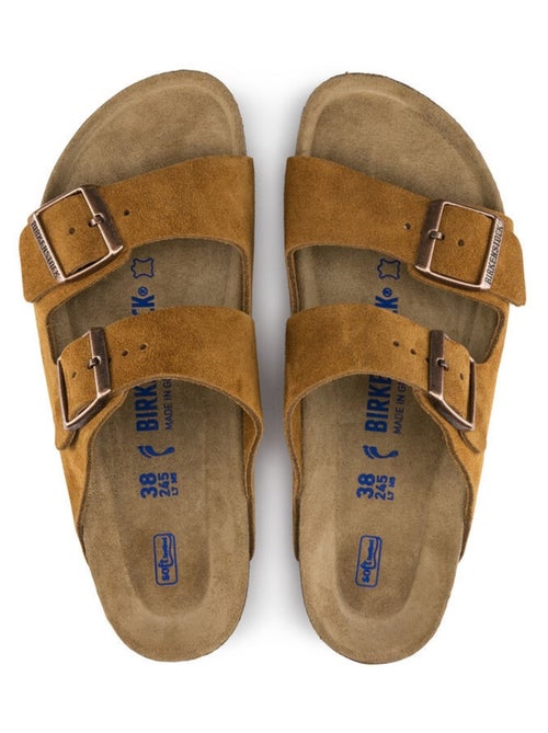 Sandale en Cuir Birkenstock - Kiabi