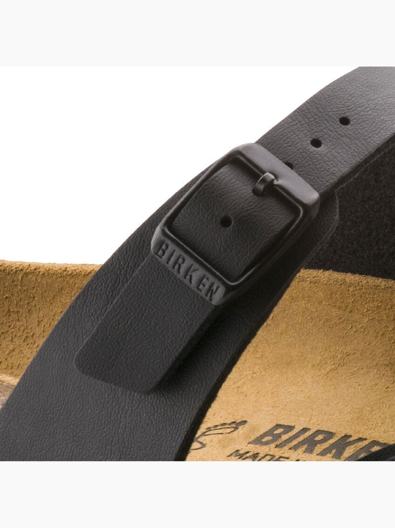 Sandale en Cuir Birkenstock Noir - Kiabi