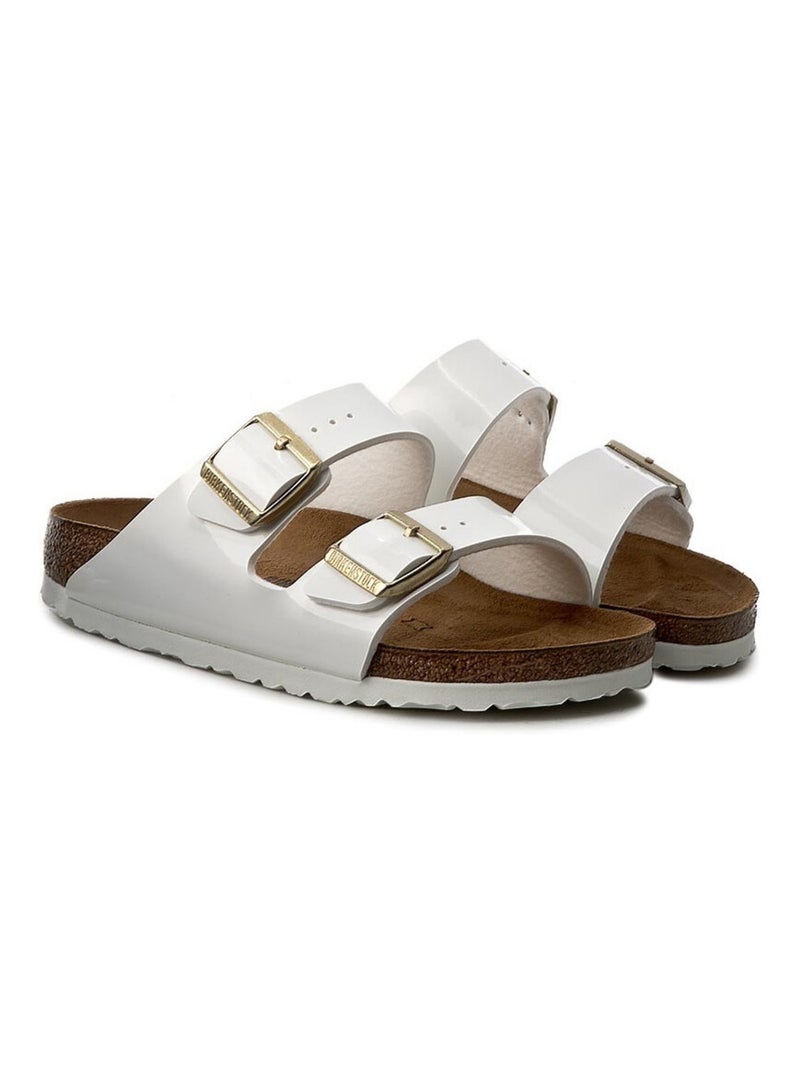 Sandale en Synthétique Birkenstock Blanc - Kiabi