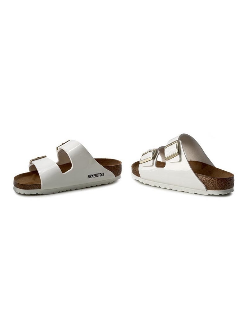 Sandale en Synthétique Birkenstock Blanc - Kiabi