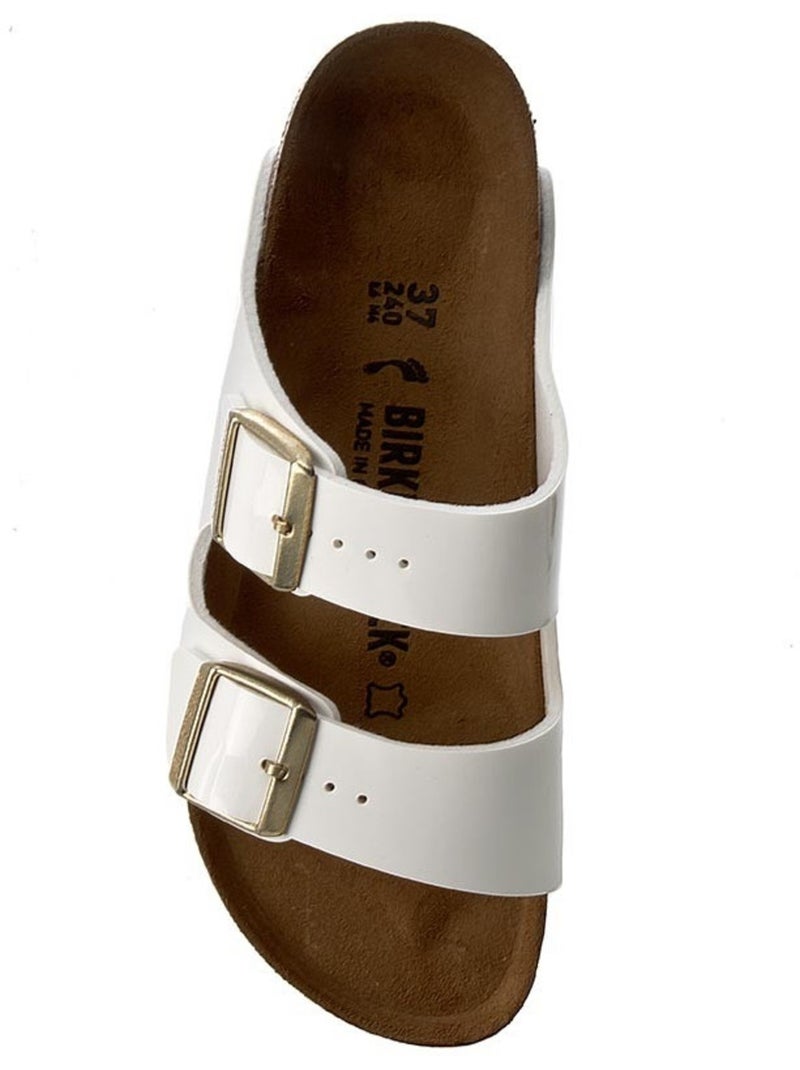 Sandale en Synthétique Birkenstock Blanc - Kiabi