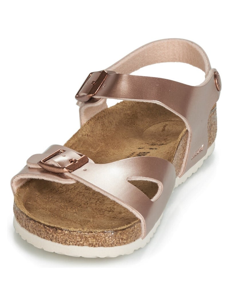 Sandale en Synthétique Birkenstock Doré/or - Kiabi