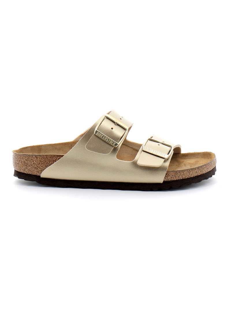 Sandale en Synthétique Birkenstock Doré/or - Kiabi