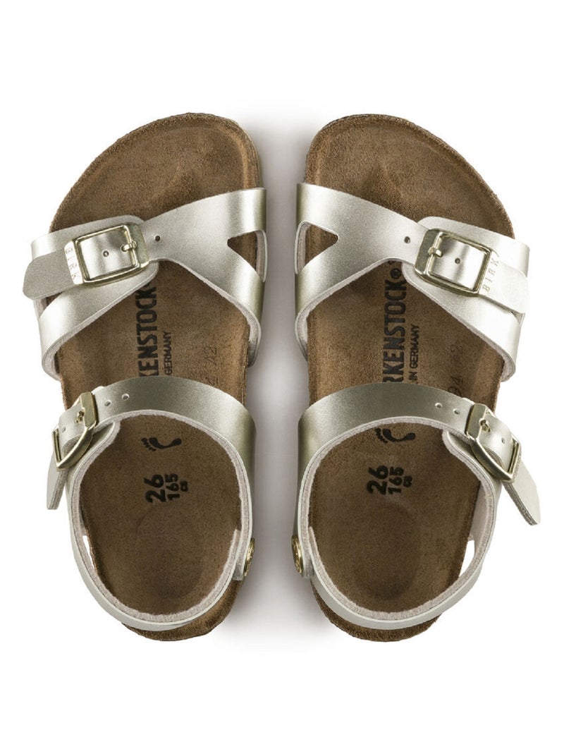 Sandale en Synthétique Birkenstock Doré/or - Kiabi