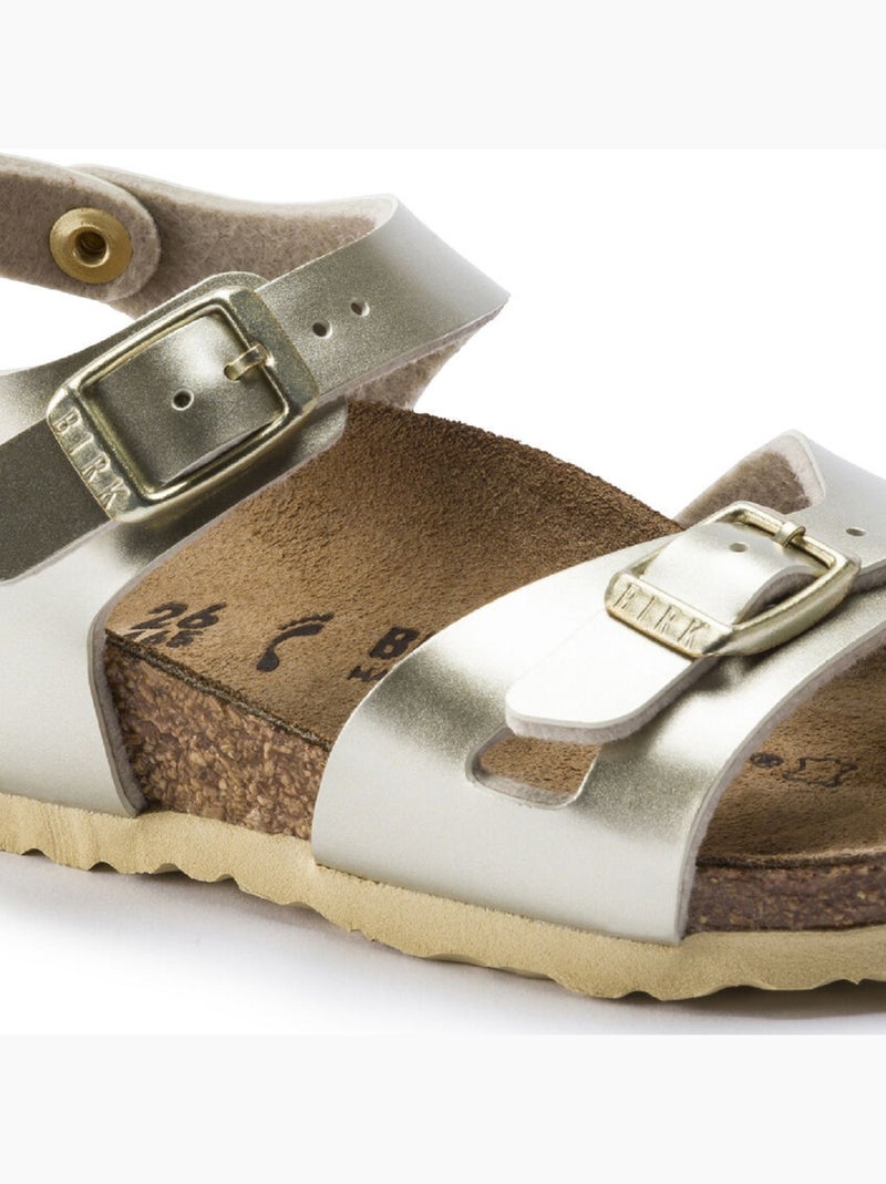 Sandale en Synthétique Birkenstock Doré/or - Kiabi
