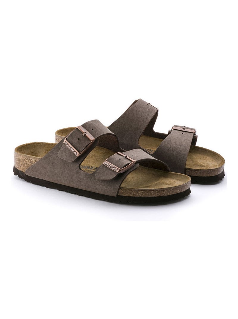 Sandale en Synthétique Birkenstock Marron - Kiabi