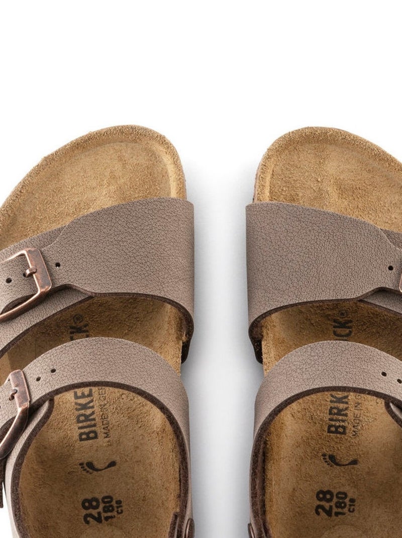 Sandale en Synthétique Birkenstock Marron - Kiabi