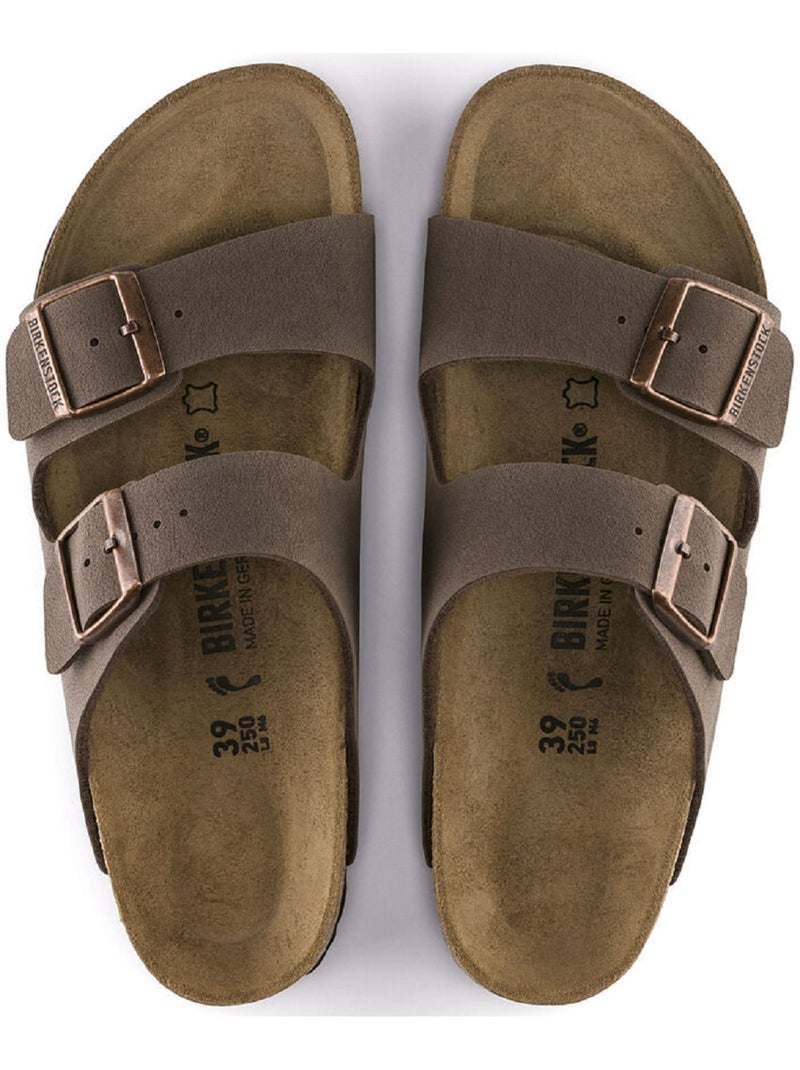 Sandale en synthétique birkenstock Marron - Kiabi