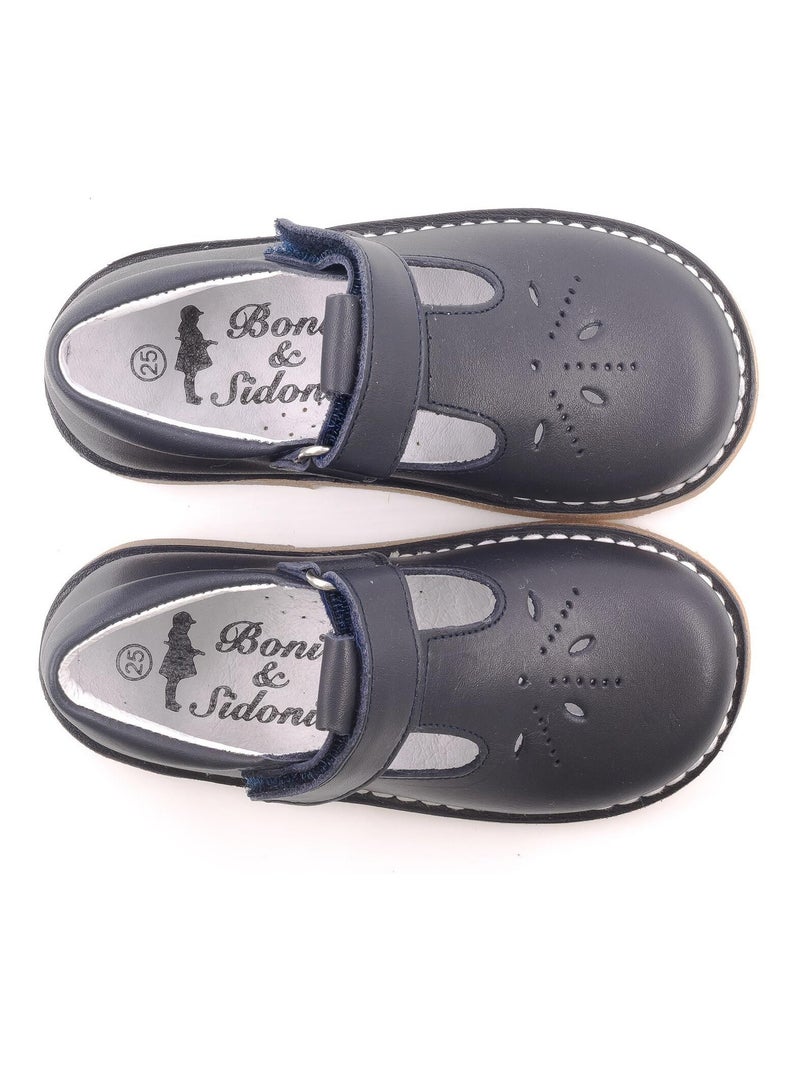Sandale Enfant Fermée - Boni George Bleu marine - Kiabi
