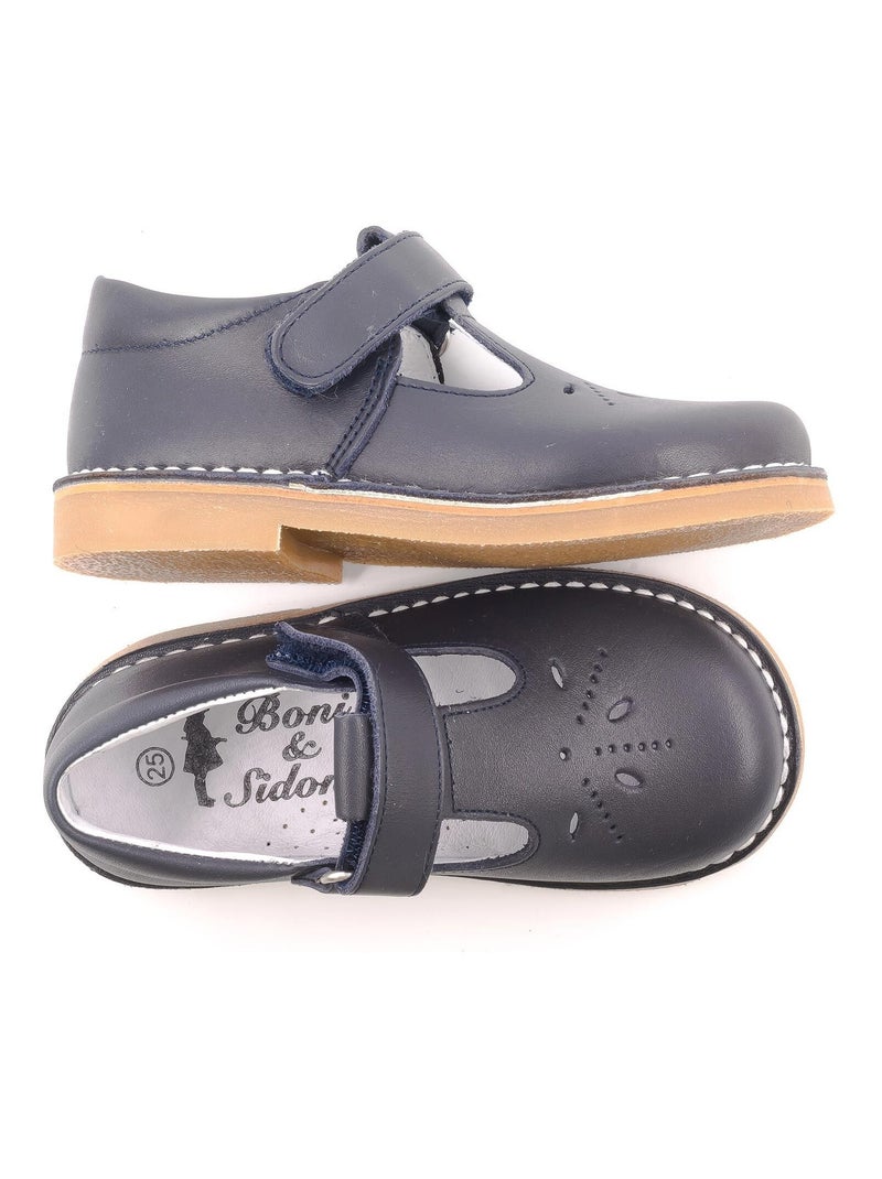 Sandale Enfant Fermée - Boni George Bleu marine - Kiabi