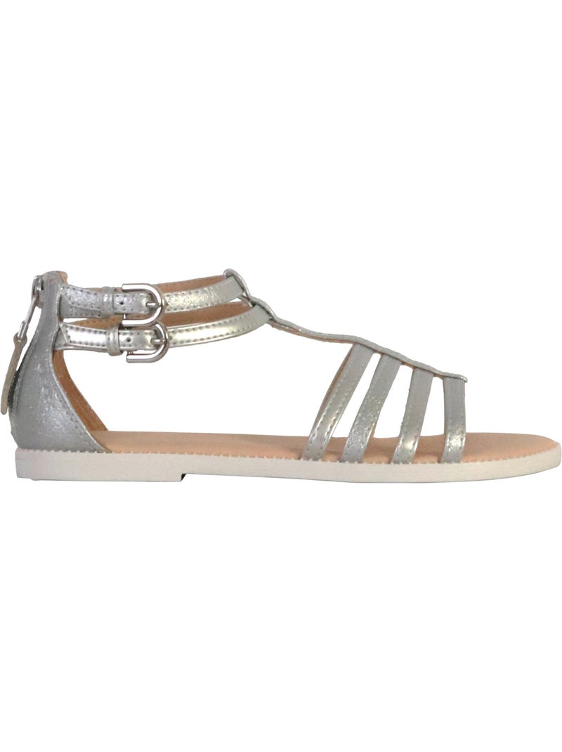 Sandale Enfant Geox Karly Argent - Kiabi