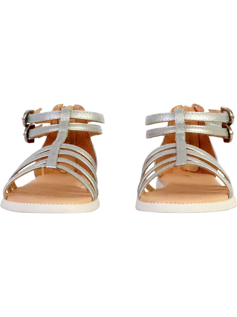 Sandale Enfant Geox Karly Argent - Kiabi