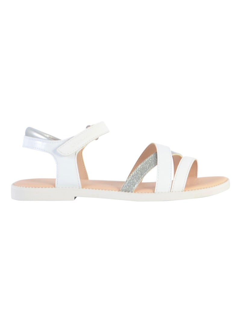 Sandale Enfant Geox Karly Blanc - Kiabi