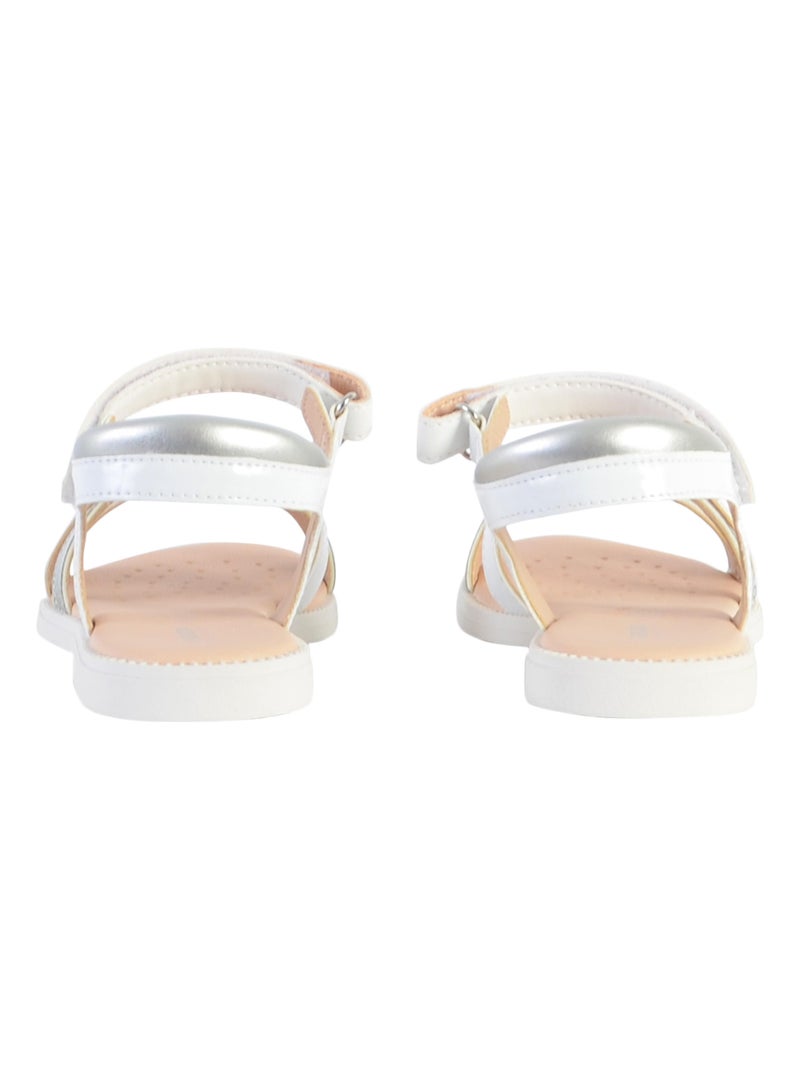 Sandale Enfant Geox Karly Blanc - Kiabi