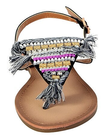 Sandale Entredoigt The Divine Factory Noir