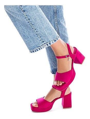 Sandale entreprise à talon cheville