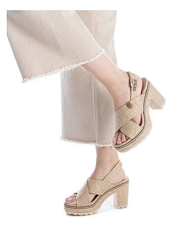 Sandale entreprise à talon cheville