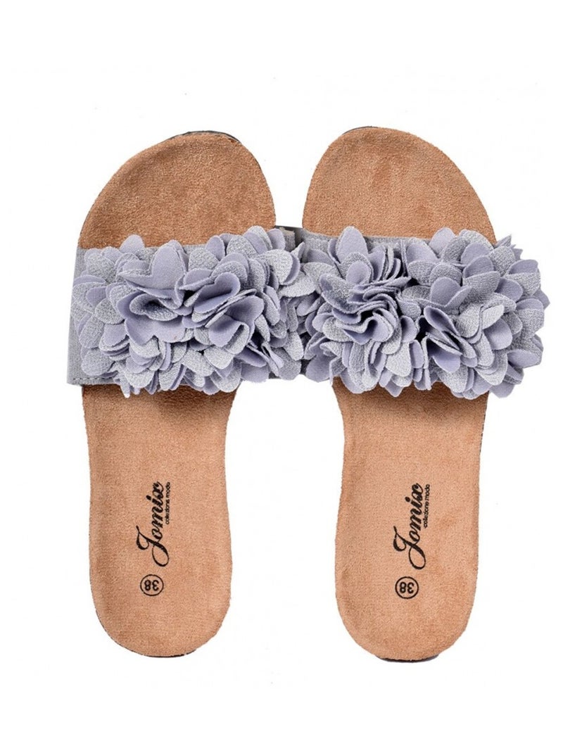 Sandale Femme MODE Gris - Kiabi