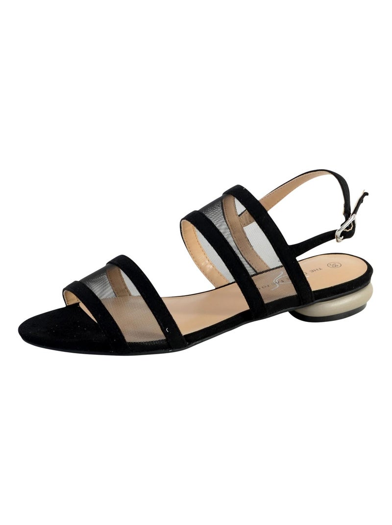 Sandale Femme The Divine Factory Noir - Kiabi